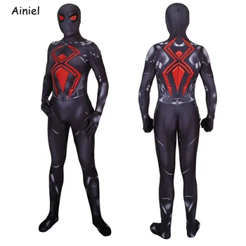 Game PS4 Spider Dark Suit Mask Cosplay Costume Spider Superhero Zentai Bodysuit Halloween Party Costume for Adult Kids
Game PS4 Spider Dark Suit Mask Cosplay Costume Spider Superhero Zentai Bodysuit Halloween Party Costume for Adult Kids