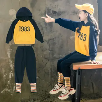 2019 Kids Clothes Set Fashion Teen Girls Tracksuits Spring Autumn Sets Long Sleeve 2pcs Children Suits Winter Big Girls Sets
2019 Kids Clothes Set Fashion Teen Girls Tracksuits Spring Autumn Sets Long Sleeve 2pcs Children Suits Winter Big Girls Sets