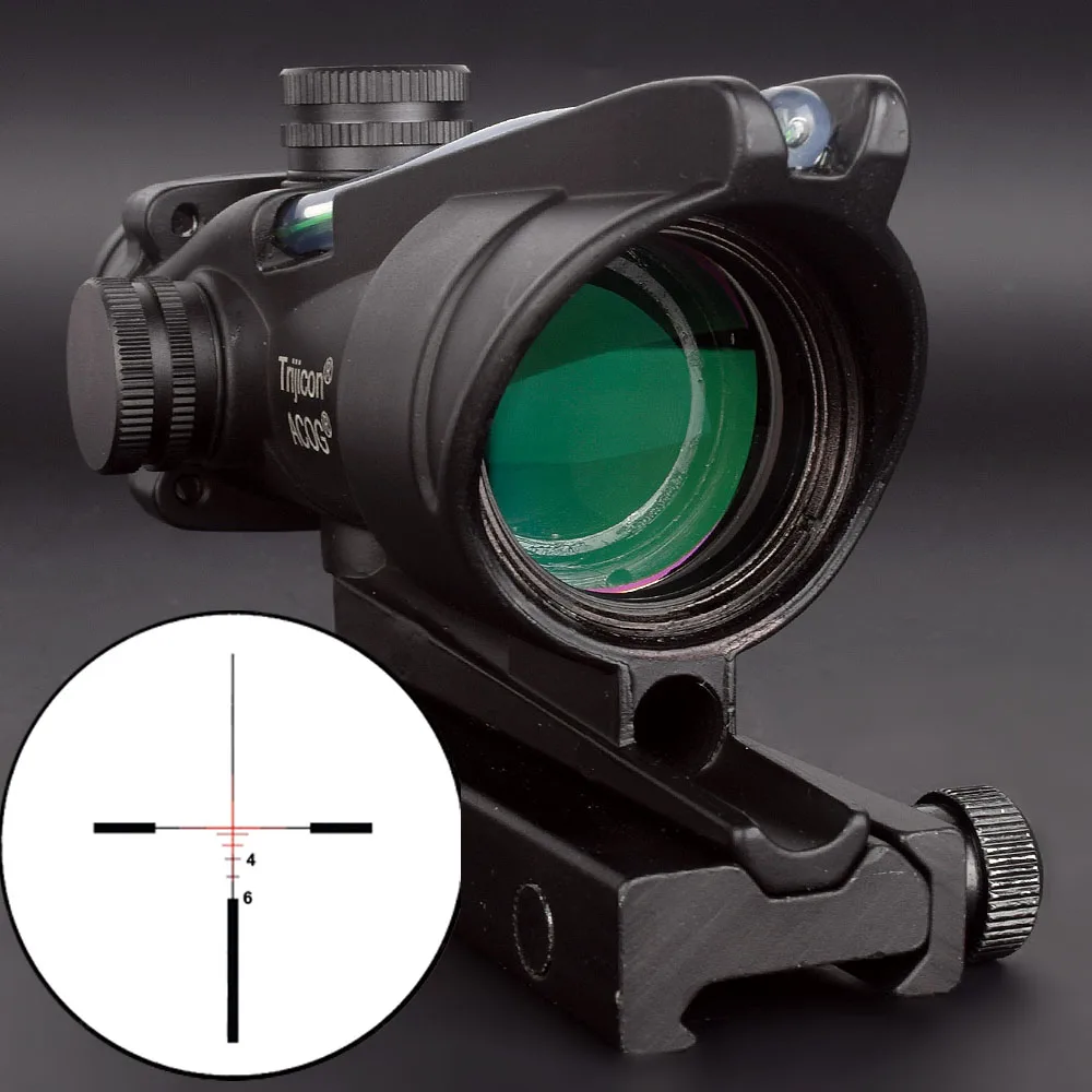 ACOG 4X32 Riflescopes Red Green Illuminated Etched Reticle Red Dot Scope Sight Tactical Trijicon Hunting Scopes
ACOG 4X32 Riflescopes Red Green Illuminated Etched Reticle Red Dot Scope Sight Tactical Trijicon Hunting Scopes
