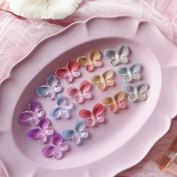Korean Retro Gradient Butterfly Acrylic Beads Beaded DIY Handmade Ear Stud Earrings Hair Clip Accessories Material 10pcs
Korean Retro Gradient Butterfly Acrylic Beads Beaded DIY Handmade Ear Stud Earrings Hair Clip Accessories Material 10pcs
