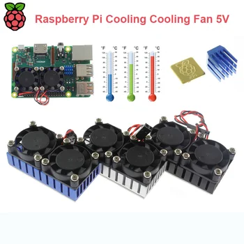 Raspberry Pi 4B Dual Fan Aluminum With Heat Sink Cooling Easy Install Internal Dissipation For Raspberry Pi 4B
Raspberry Pi 4B Dual Fan Aluminum With Heat Sink Cooling Easy Install Internal Dissipation For Raspberry Pi 4B