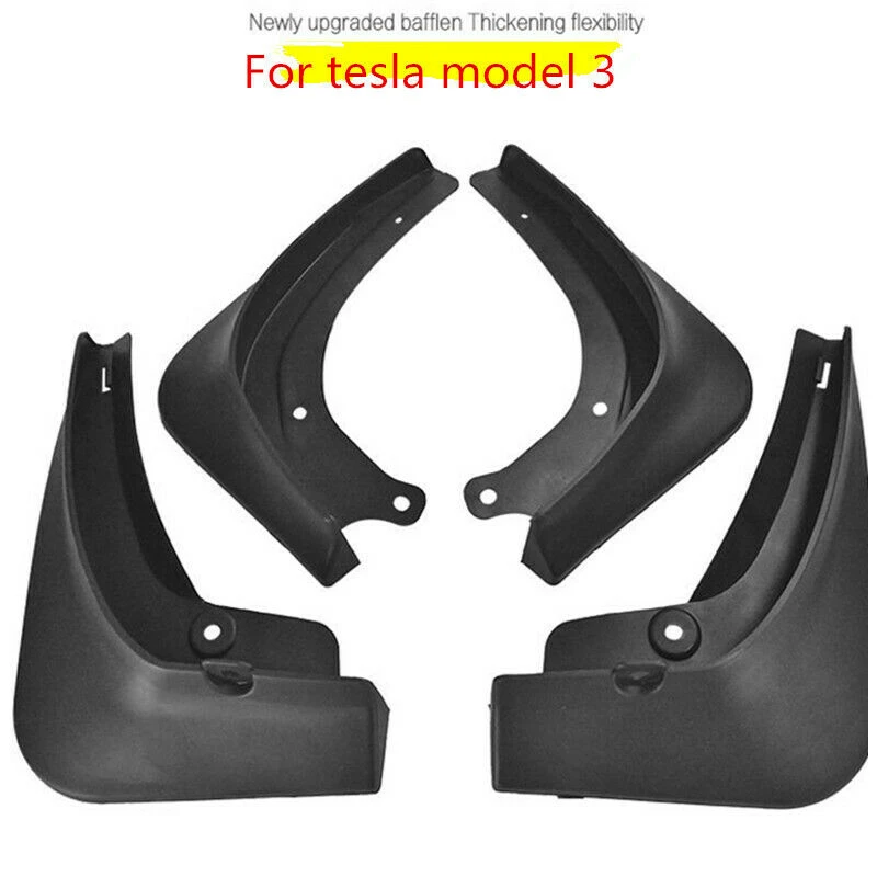 Hot 4PCS Car Mud Flaps Splash Guard Fender Mudguard For Tesla Model 3 Fender + Fixing Screw Auto Car Accessories Car Tire Fender
Hot 4PCS Car Mud Flaps Splash Guard Fender Mudguard For Tesla Model 3 Fender + Fixing Screw Auto Car Accessories Car Tire Fender