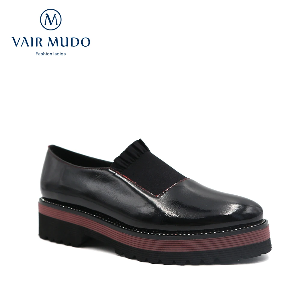 VAIR MUDO Top Quality Handmade Patent Leather women shoes Spring Autumn Elegant Wine Red Round Toe Shoes women D4
VAIR MUDO Top Quality Handmade Patent Leather women shoes Spring Autumn Elegant Wine Red Round Toe Shoes women D4