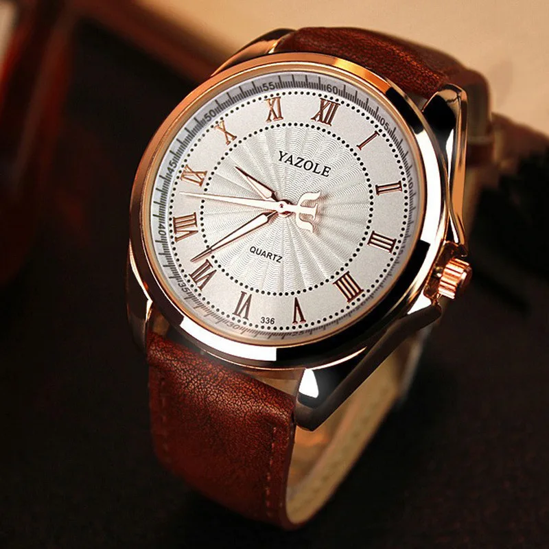 High Quality Men Business Watch Fashion Leather Belt Quartz Casual MEN'S Watch Top Grade Europe And America
High Quality Men Business Watch Fashion Leather Belt Quartz Casual MEN'S Watch Top Grade Europe And America
