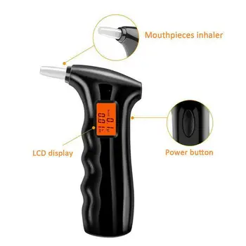 2020 Quick Response Professional LCD Alcohol Tester Breathalyzer Digital 65s Alcohol Detector Alcotester O2W1
2020 Quick Response Professional LCD Alcohol Tester Breathalyzer Digital 65s Alcohol Detector Alcotester O2W1