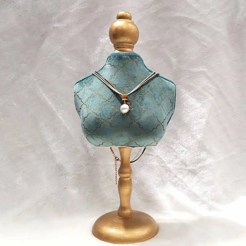 New Wooden Mannequin Jewelry Stand Portrait Jewellery Display Stand Neck Props Hanging Necklace Display Bust Holder
New Wooden Mannequin Jewelry Stand Portrait Jewellery Display Stand Neck Props Hanging Necklace Display Bust Holder