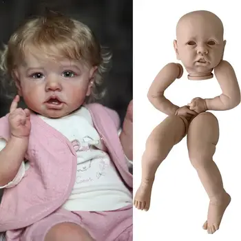 NPK DIY kit reborn Popular doll kit very soft real doll fresh color parts touch unpainted unfinished E9U4 
NPK DIY kit reborn Popular doll kit very soft real doll fresh color parts touch unpainted unfinished E9U4
