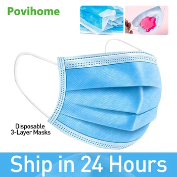 50Pcs 3 Layer Blue Disposable Mask Protective Face Mouth Dust-Proof Safety Masks Non Woven Unisex D2880
50Pcs 3 Layer Blue Disposable Mask Protective Face Mouth Dust-Proof Safety Masks Non Woven Unisex D2880