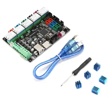 3D Printer Motherboard Parts For MKS SGen-L + TMC2130x5 Stepper Motor Driver for XYZ/Delta Stepper Motor Driver
3D Printer Motherboard Parts For MKS SGen-L + TMC2130x5 Stepper Motor Driver for XYZ/Delta Stepper Motor Driver
