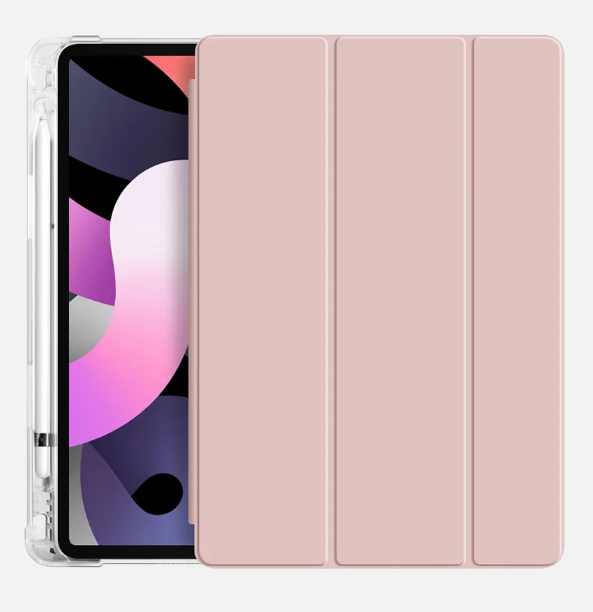 Flip leather case For iPad Air 4 10.9 2020 Translucent back Case With Pen slot For Apple iPad Air 4th Gen Stand Case Funda Capa Flip leather case For iPad Air 4 10.9 2020 Translucent back Case With Pen slot For Apple iPad Air 4th Gen Stand Case Funda Capa