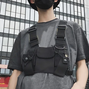 Men's Breastplate Hip Hop Streetwear Unisex Streetwear Feature Pack Military Tactical Chest Bag Cross Backpack
Men's Breastplate Hip Hop Streetwear Unisex Streetwear Feature Pack Military Tactical Chest Bag Cross Backpack