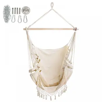 Bohemia Hammock Chair Swing Hanging Seat Chair Cotton Rope Hammock For Indoor Garden Outdoor Hanging Safety Chair Swing Bed
Bohemia Hammock Chair Swing Hanging Seat Chair Cotton Rope Hammock For Indoor Garden Outdoor Hanging Safety Chair Swing Bed