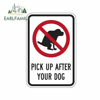 EARLFAMILY 13cm x 8.6cm Car Sticker Dog Poo Poop Warning Caution Danger Sign Self Adhesive Sticker Graphic
EARLFAMILY 13cm x 8.6cm Car Sticker Dog Poo Poop Warning Caution Danger Sign Self Adhesive Sticker Graphic