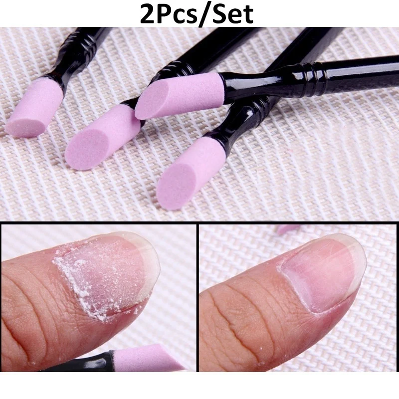 2Pcs/Set Double-end Quartz Nail Cuticle Remover Washable Dead Skin Pusher Trimmer Manicure
2Pcs/Set Double-end Quartz Nail Cuticle Remover Washable Dead Skin Pusher Trimmer Manicure