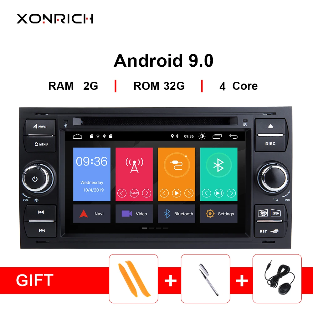 2 din Android 9 Car Multimedia Player For Ford Focus 2 3 Transit Connect S-MAX C-MAXKuga Mondeo 4 Fusion Galaxy Radio Navigation
2 din Android 9 Car Multimedia Player For Ford Focus 2 3 Transit Connect S-MAX C-MAXKuga Mondeo 4 Fusion Galaxy Radio Navigation