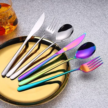 304 Stainless Steel Tableware Cutlery Set Kitchen Knife Fork Spoon Set 3pcs Dinnerware Dinner Set Holiday Set Free Shipping
304 Stainless Steel Tableware Cutlery Set Kitchen Knife Fork Spoon Set 3pcs Dinnerware Dinner Set Holiday Set Free Shipping