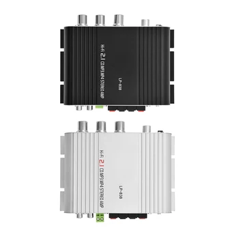 Mini Aluminum alloy 3.5mm HiFi 2.1 Stereo Bass Auto Car Home Audio Power Amplifier Digital Amp
Mini Aluminum alloy 3.5mm HiFi 2.1 Stereo Bass Auto Car Home Audio Power Amplifier Digital Amp