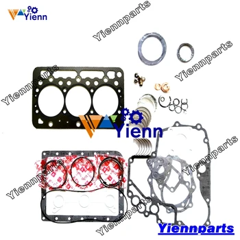 For Kubota D722 D722-E/EB Re-ring Kit With Piston Ring set Full Gasket Set Bearing 0.25 For BOBCAT 323 Excavator Engine Parts
For Kubota D722 D722-E/EB Re-ring Kit With Piston Ring set Full Gasket Set Bearing 0.25 For BOBCAT 323 Excavator Engine Parts