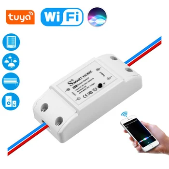 Tuya WIFI Smart Switch Wireless Remote Voice Breaker Automation Light Controller Module Work With Google Home Alexa Smart Life
Tuya WIFI Smart Switch Wireless Remote Voice Breaker Automation Light Controller Module Work With Google Home Alexa Smart Life