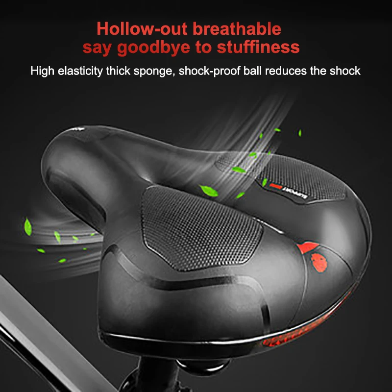 Bicycle Saddle Thick Hollow Shock Absorption / Spring Front Seat Mat Cushion Mountain Road Bike Cycling Accessories
Bicycle Saddle Thick Hollow Shock Absorption / Spring Front Seat Mat Cushion Mountain Road Bike Cycling Accessories