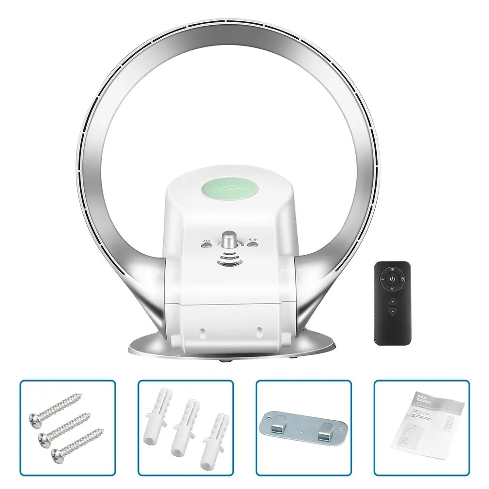 Multifunctional Bladeless Fan Air Condition Remote Control Wall Mounted Adjustable Wind Speed Round Fan for Home Office
Multifunctional Bladeless Fan Air Condition Remote Control Wall Mounted Adjustable Wind Speed Round Fan for Home Office