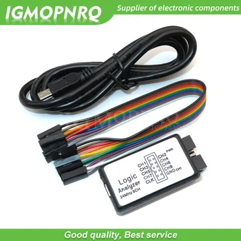 1set USB Logic SCM 24MHz 8 Channel 24M/seconds Logic Analyzer Debugger for ARM FPGA Logic Analyzer Logic 24M 8CH
1set USB Logic SCM 24MHz 8 Channel 24M/seconds Logic Analyzer Debugger for ARM FPGA Logic Analyzer Logic 24M 8CH