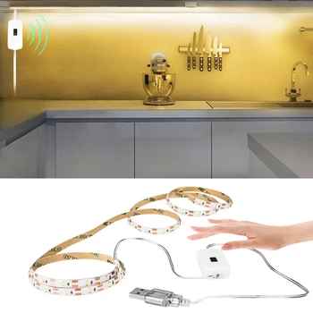 Hand Sweep Sensor LED Strip 5V USB LED Ribbon Diode Tape 1/2/3/4/5M Smart Motion Sensor Light Kitchen Bedroom Cabinet Night Lamp
Hand Sweep Sensor LED Strip 5V USB LED Ribbon Diode Tape 1/2/3/4/5M Smart Motion Sensor Light Kitchen Bedroom Cabinet Night Lamp