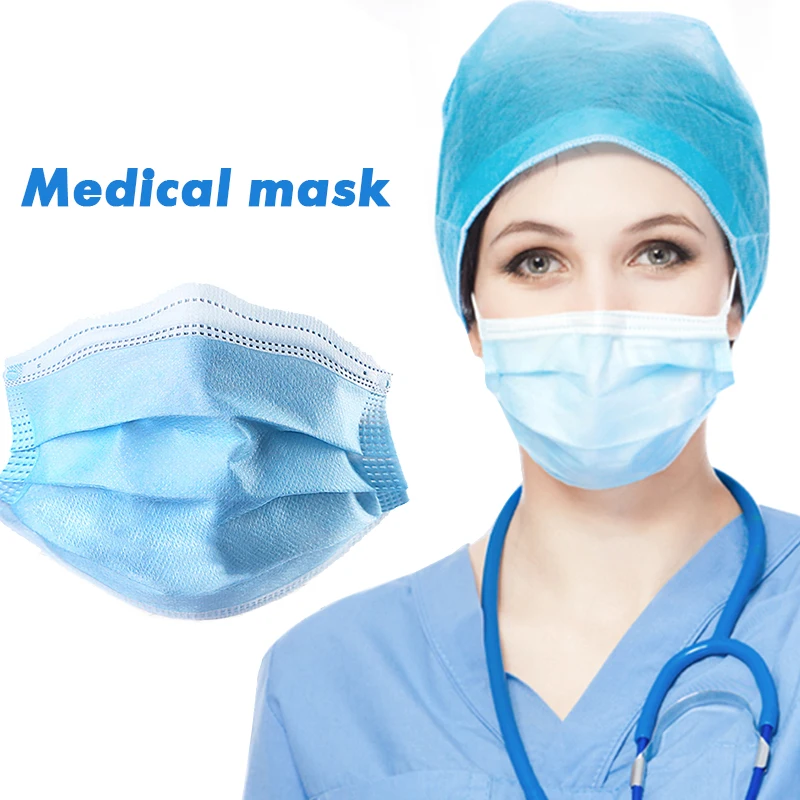 Disposable Medical Masks Anti Influenza Bacterial Facial Dust-Proof Safety Masks Nonwove Prevent Anti flus 3 Layers Filter Mask
Disposable Medical Masks Anti Influenza Bacterial Facial Dust-Proof Safety Masks Nonwove Prevent Anti flus 3 Layers Filter Mask