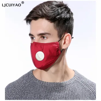 LJCUIYAO Dust Mask Filter PM2.5 Air Pollution Mouth Face Mask Winter Anti Dust Carbon Insert Washed Reusable Masks Men Women
LJCUIYAO Dust Mask Filter PM2.5 Air Pollution Mouth Face Mask Winter Anti Dust Carbon Insert Washed Reusable Masks Men Women