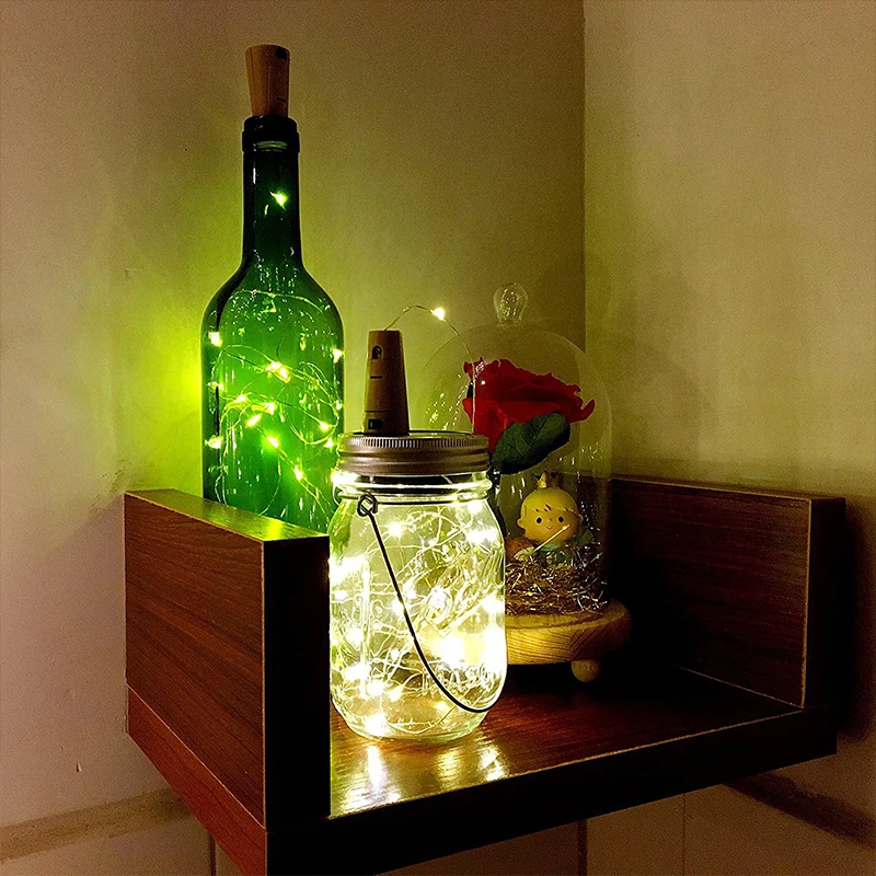 Прочный супер яркий двор 15LED пейзаж лампа Фестиваль сад Фея струны романтическая