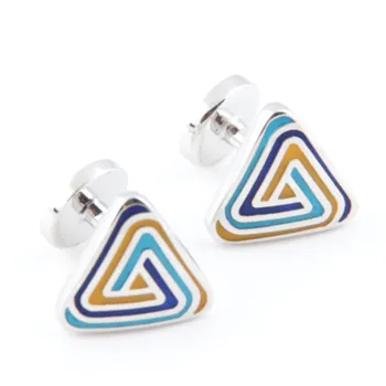 S333-27 Triangle Cufflinks 1Pair Color Bule Wholesale and retail Foshion Top Silver Plated Cufflink Men Gift Party Jewelry
S333-27 Triangle Cufflinks 1Pair Color Bule Wholesale and retail Foshion Top Silver Plated Cufflink Men Gift Party Jewelry