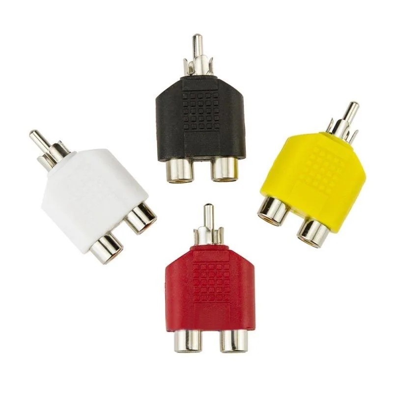 4pcs Converters Set Receiver Replacement Y Splitter Audio Plug RCA Plastic Male To Female Accessories
4pcs Converters Set Receiver Replacement Y Splitter Audio Plug RCA Plastic Male To Female Accessories