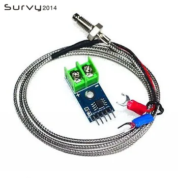 Integrated Circuits MAX6675 Module + Thermocouple Thermocouple Sensor for Arduino
Integrated Circuits MAX6675 Module + Thermocouple Thermocouple Sensor for Arduino