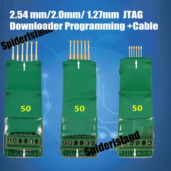 3P-6Pin New Frame Clip Test Downloader Programming Tool Jtag 1.27/2.0/2.54mm Burning Hand hold Tool with 50cm Dupont cable
3P-6Pin New Frame Clip Test Downloader Programming Tool Jtag 1.27/2.0/2.54mm Burning Hand hold Tool with 50cm Dupont cable