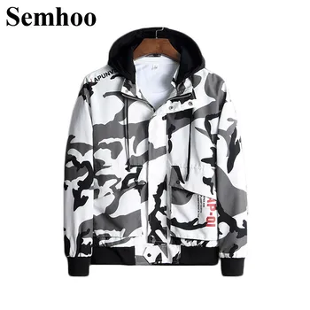2019 Autumn Men's Jacket Casual Hooded Jacket Fashion Camouflage Personality Simple Men's Jacket Large Size M---4XL
2019 Autumn Men's Jacket Casual Hooded Jacket Fashion Camouflage Personality Simple Men's Jacket Large Size M---4XL