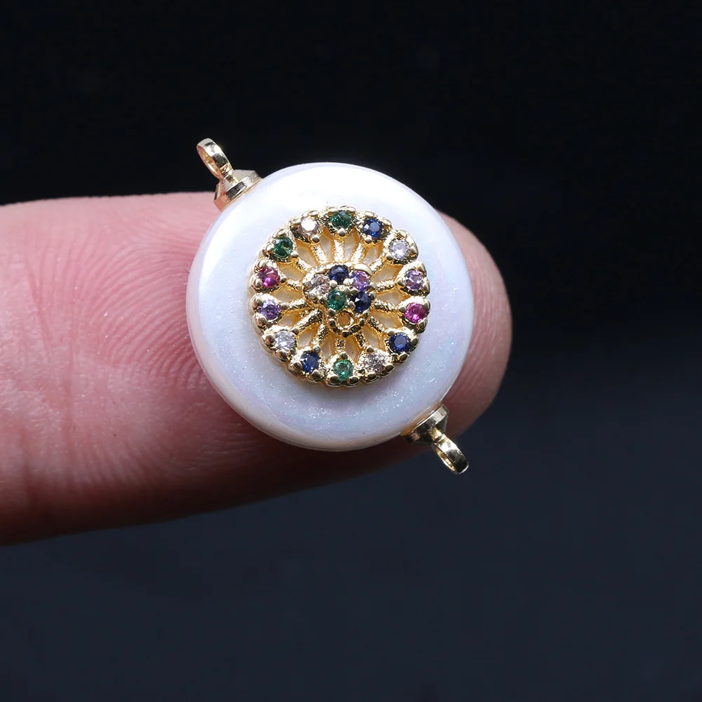 Natural Shell Connector Charms Decorative Pendants for Jewerly Making DIY Bracelet Necklace Accessories
Natural Shell Connector Charms Decorative Pendants for Jewerly Making DIY Bracelet Necklace Accessories