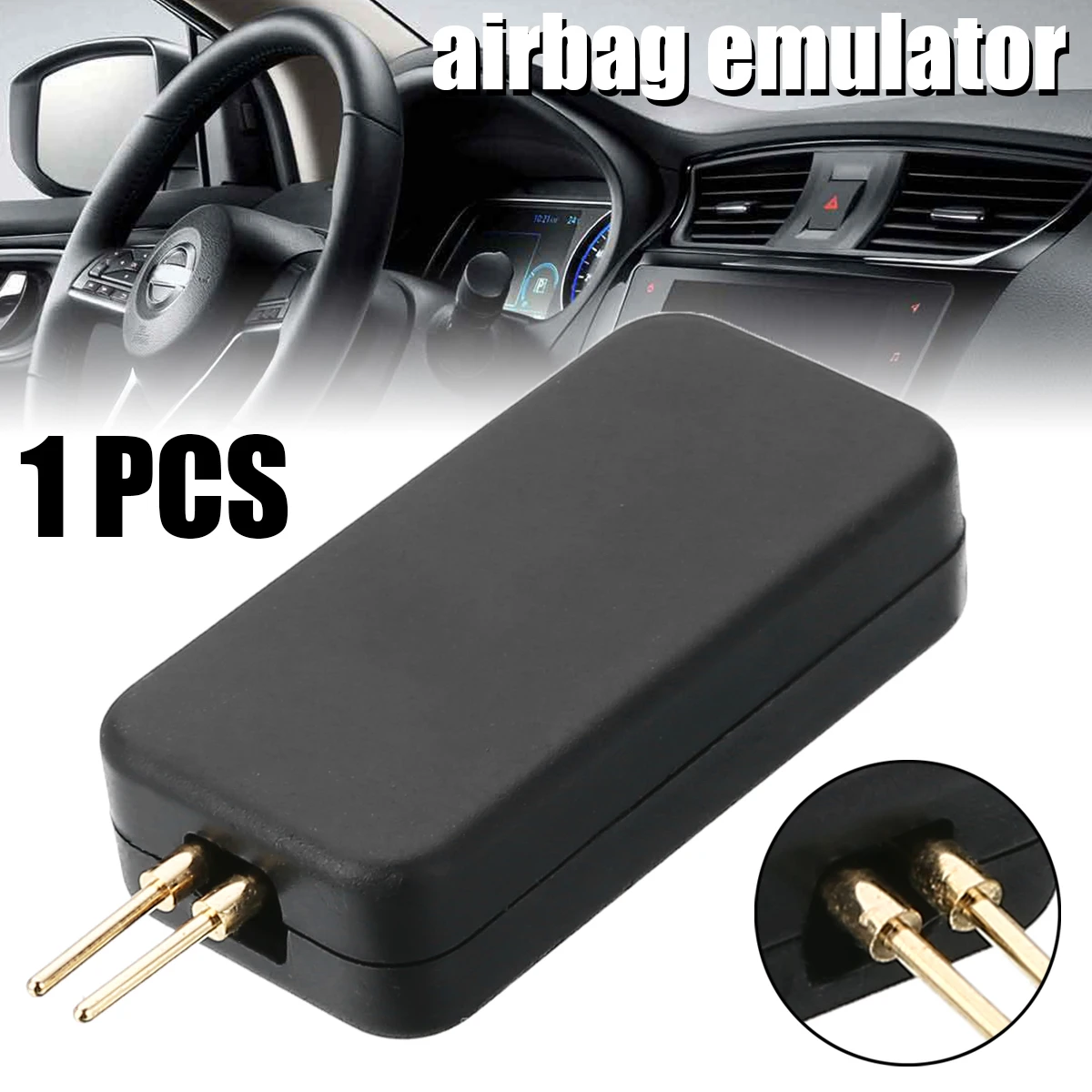 1PCS Airbag Simulator Emulator Diagnostic Tool Car Air Bag SRS System Repair Tools Universal for Auto Car SUV Truck
1PCS Airbag Simulator Emulator Diagnostic Tool Car Air Bag SRS System Repair Tools Universal for Auto Car SUV Truck