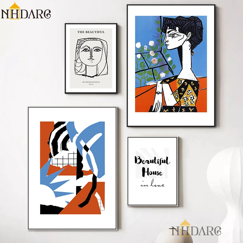 NHDARC Canvas Printings ARC00833 Simple Color Abstract Picasso Style Wall Pictures Paintings Posters Living Room Home Decor
NHDARC Canvas Printings ARC00833 Simple Color Abstract Picasso Style Wall Pictures Paintings Posters Living Room Home Decor