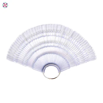 1 Set Manicure Color Card DIY Transparent Plastic Fan-shaped Nail Art Practice Color CardCY
1 Set Manicure Color Card DIY Transparent Plastic Fan-shaped Nail Art Practice Color CardCY