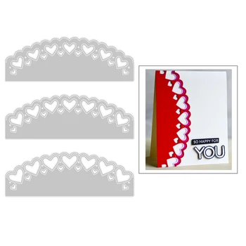2020 New Valentine Heart Edge Layering Metal Cutting Dies For DIY Lace Pattern Embossing Making Layered Card Paper Scrapbooking
2020 New Valentine Heart Edge Layering Metal Cutting Dies For DIY Lace Pattern Embossing Making Layered Card Paper Scrapbooking