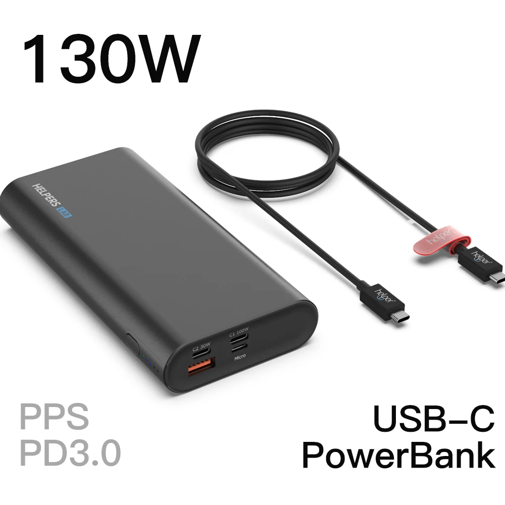 20V 2.25A 3.25A 45W 65W Power bank PD+QC with USB Type-C Input / Output and QC Output for Macbook DELL XPS USB Type-C Laptops
20V 2.25A 3.25A 45W 65W Power bank PD+QC with USB Type-C Input / Output and QC Output for Macbook DELL XPS USB Type-C Laptops