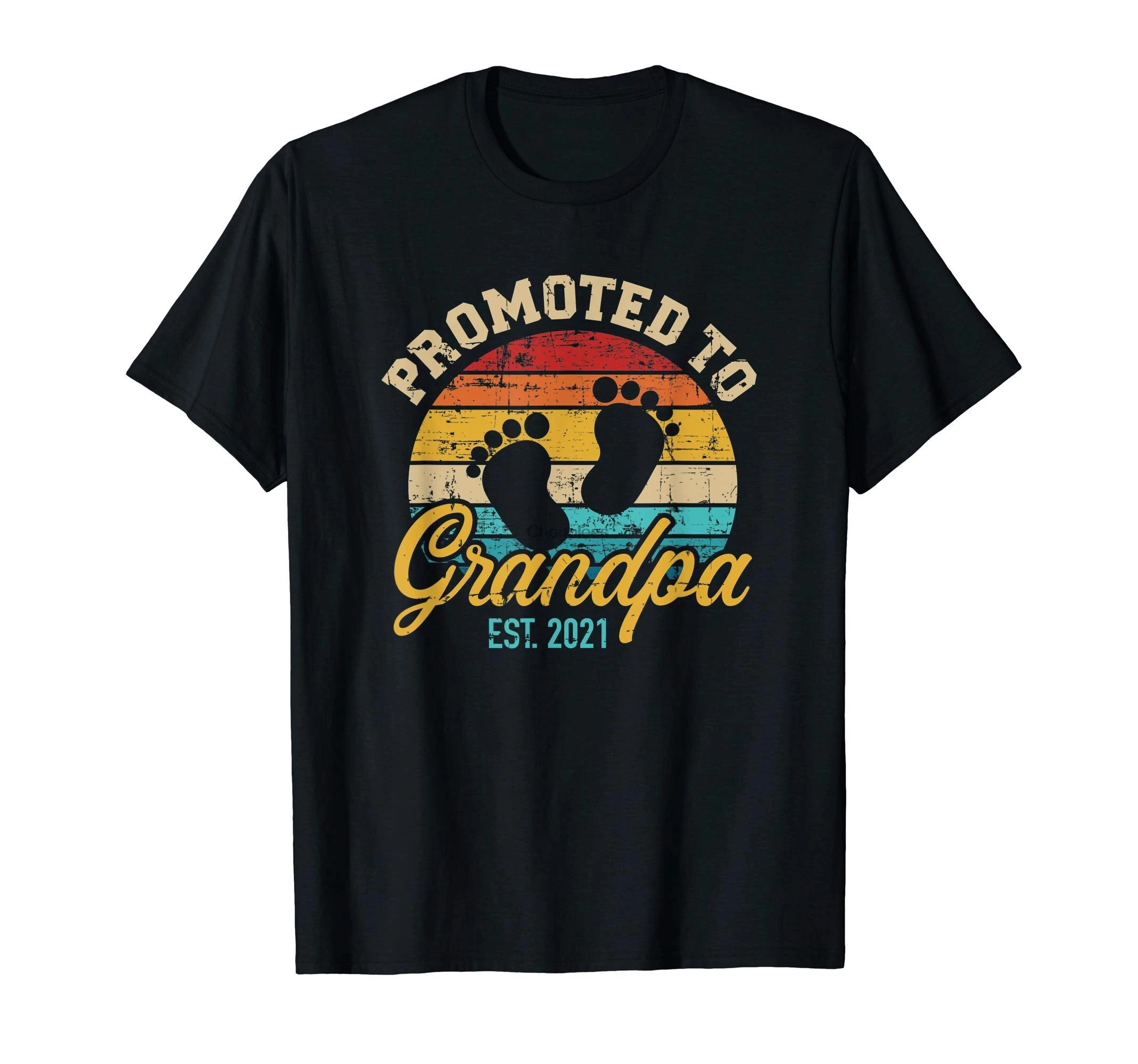 Фото Винтажная футболка в стиле ретро с рекламой дедушки 2021 | Мужская одежда
