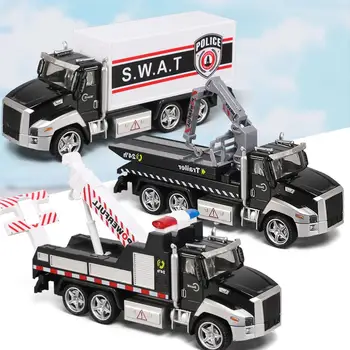 1/42 Polices Rescue Transportation Truck LED Music Car Pull Back Model Kids Educational Toys for Children Gift
1/42 Polices Rescue Transportation Truck LED Music Car Pull Back Model Kids Educational Toys for Children Gift