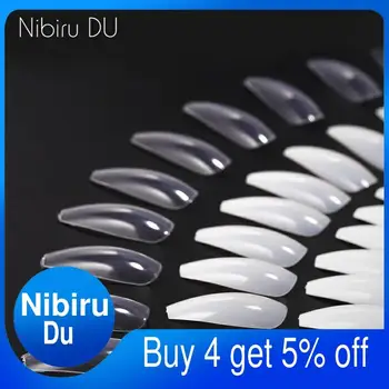 600pcs/bag False Nails Display Tips Acrylic Ballerina Artificial Transparent/Natural Guide Capsule Stiletto Full Cover Fake Nail
600pcs/bag False Nails Display Tips Acrylic Ballerina Artificial Transparent/Natural Guide Capsule Stiletto Full Cover Fake Nail