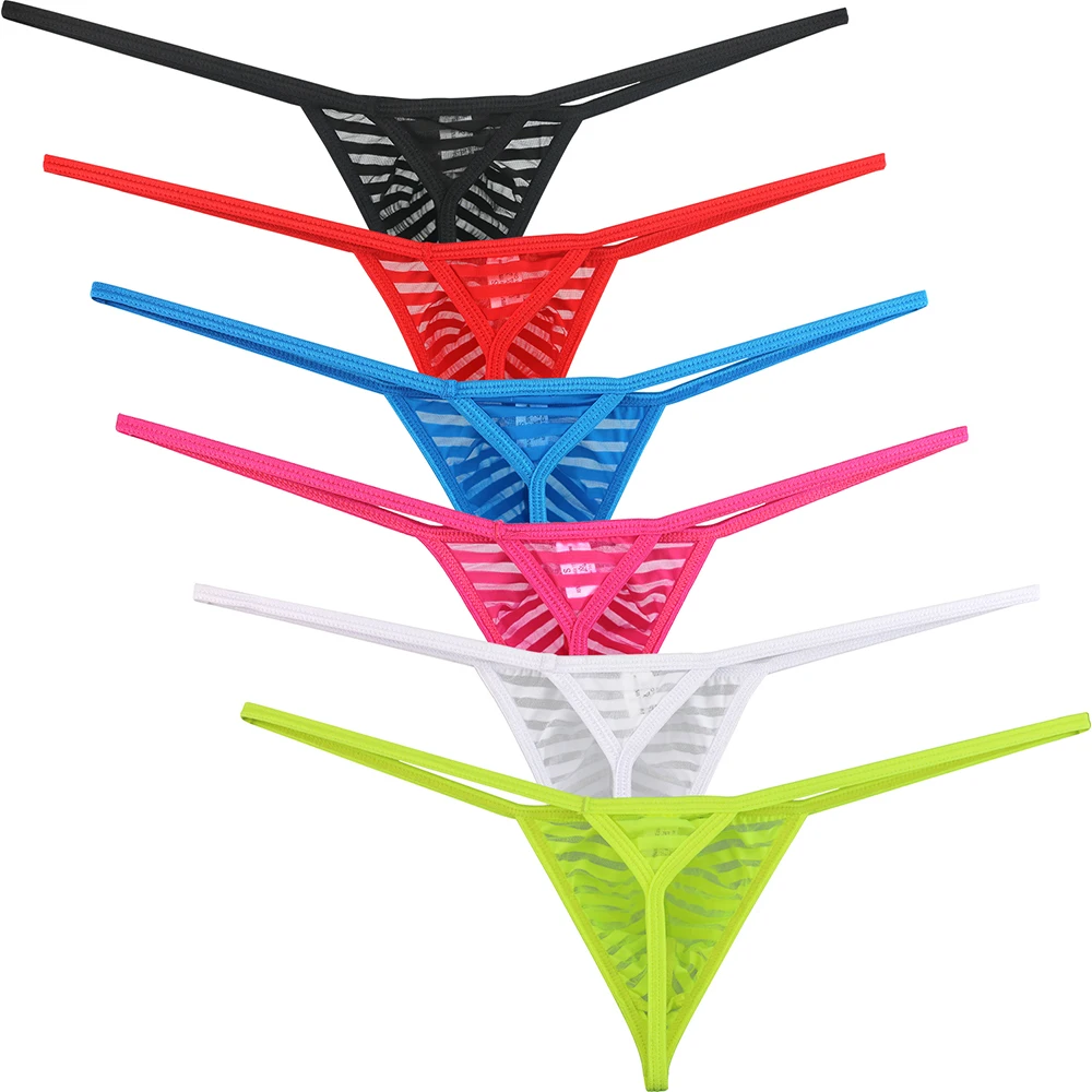 Men's Sexy Pouch G String Low Rise Y-Back Thong Underwear See Through Under Panties
Men's Sexy Pouch G String Low Rise Y-Back Thong Underwear See Through Under Panties