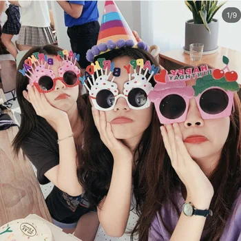 3 PCS Funny Birthday Glasses Happy Birthday Party Dress Up Birthday Gifts Selfie Prop Tool Hats Supplies Decorations Decor 
3 PCS Funny Birthday Glasses Happy Birthday Party Dress Up Birthday Gifts Selfie Prop Tool Hats Supplies Decorations Decor