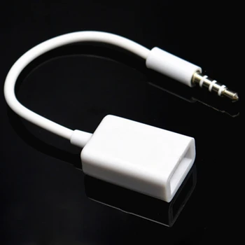 USB Data/Charging Adapter Cable 3.5mm AUX Audio Plug Jack to USB 2.0 Male Charge Adapter Cable
USB Data/Charging Adapter Cable 3.5mm AUX Audio Plug Jack to USB 2.0 Male Charge Adapter Cable
