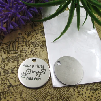10pcs--"PAW PRINTS IN HEAVEN"stainless steel charms 5 styles for choosing DIY Charms for necklace bracelets 
10pcs--"PAW PRINTS IN HEAVEN"stainless steel charms 5 styles for choosing DIY Charms for necklace bracelets