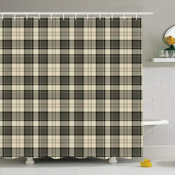 Shower Curtain Set with Hooks 72x72 Fall Plaid Checkered Woodsman Check Elegant Cloth Gray Pattern Abstract Textures Rural
Shower Curtain Set with Hooks 72x72 Fall Plaid Checkered Woodsman Check Elegant Cloth Gray Pattern Abstract Textures Rural