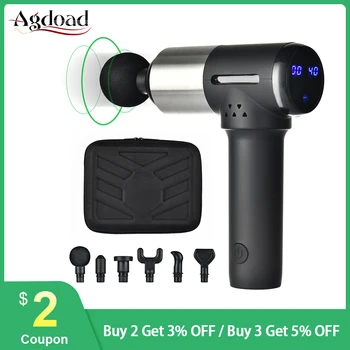AGDOAD 6 Gear Muscle Massage Gun Body Massager Small Fitness Exercising Relaxation Massage Machine with Brushless Motor
AGDOAD 6 Gear Muscle Massage Gun Body Massager Small Fitness Exercising Relaxation Massage Machine with Brushless Motor